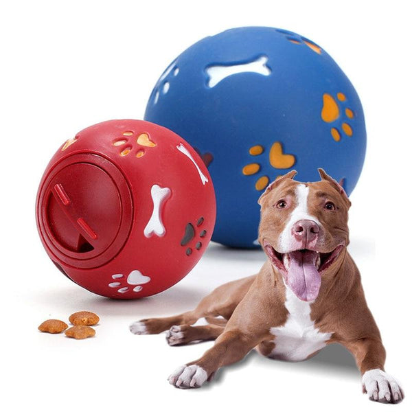 Interactive Pet Ball Boredom Buster Treat Dog Toy