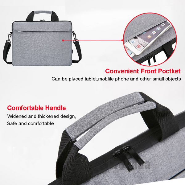 15 Inch Waterproof Laptop Bag Wear Resistant Shockproof Portable Notebook Take Out 6 Laptop Cases & Bags