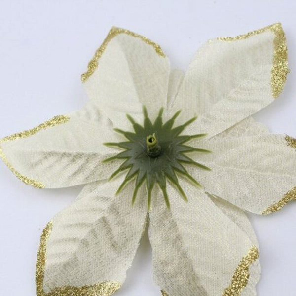 15Pack Christmas 15Cm Phnom Penh Large Simulates Flower Tree Decoration Purple Seasonal Decorations