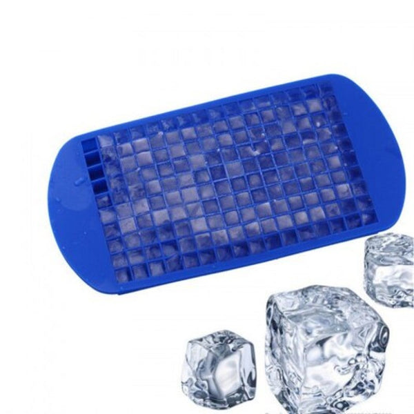 160 Grids Silicone Ice Cube Eco Friendly Cavity Tray Ocean Blue Ice Cubes Trays & Moulds