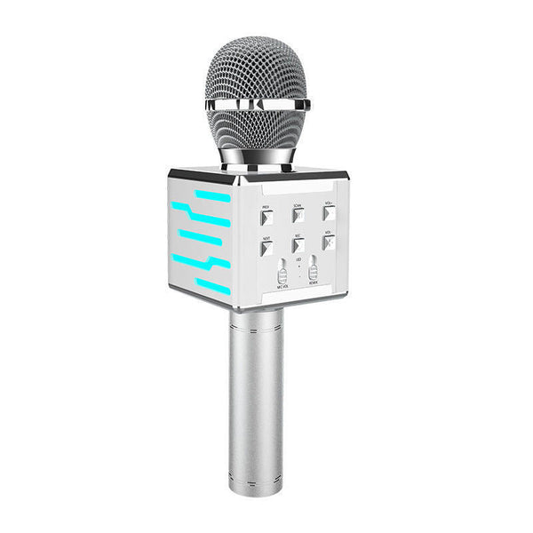 Wireless Bluetooth Condenser Microphone With Integrated Audio Material Information Microphones & Wireless Systems