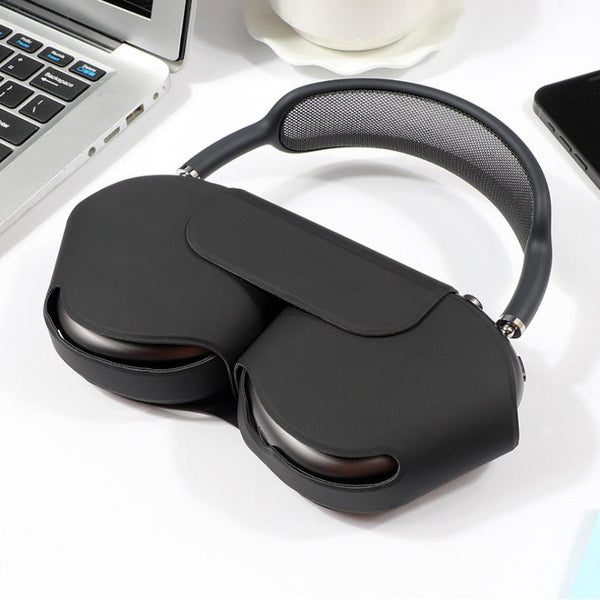 Faux Leather Headset Protective Case Suitable For Airpods Max Headphone Accessories