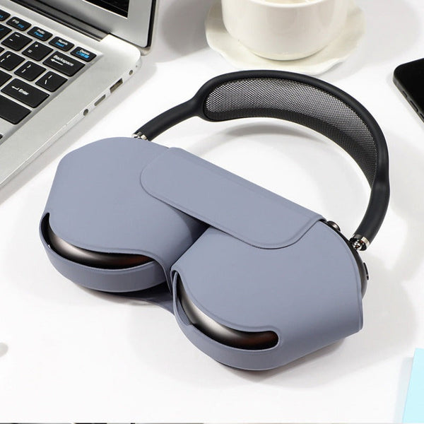Faux Leather Headset Protective Case Suitable For Airpods Max Headphone Accessories