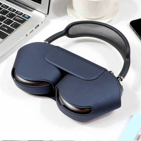 Faux Leather Headset Protective Case Suitable For Airpods Max Headphone Accessories