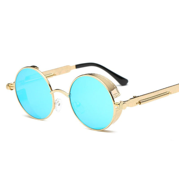 Round Metal Frame Sunglasses