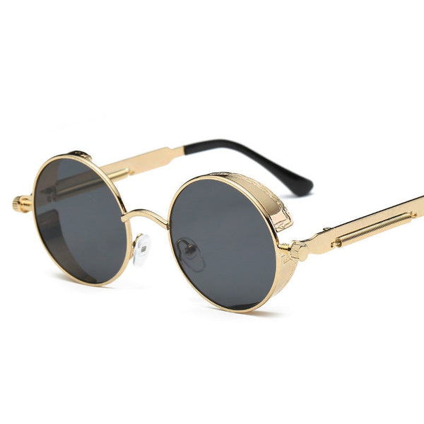 Round Metal Frame Sunglasses
