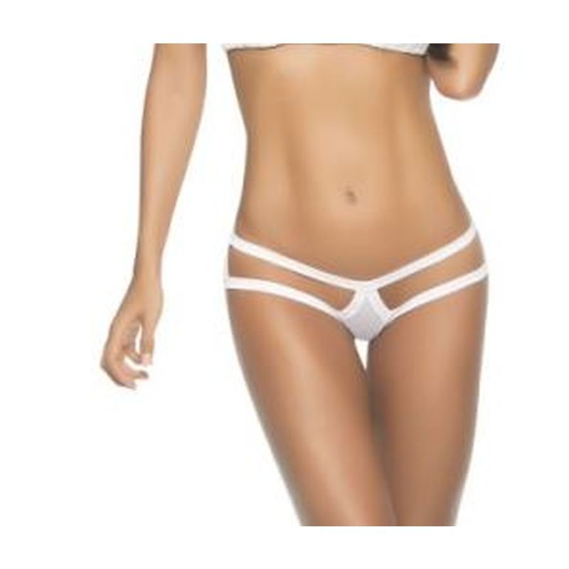 Cage Pantie White Erotic Panties