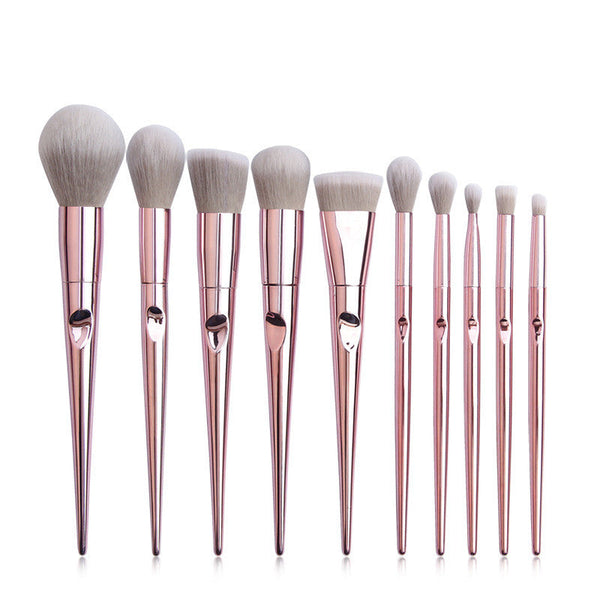 10 Wet And Wild Makeup Brushes Set With Bag Tools