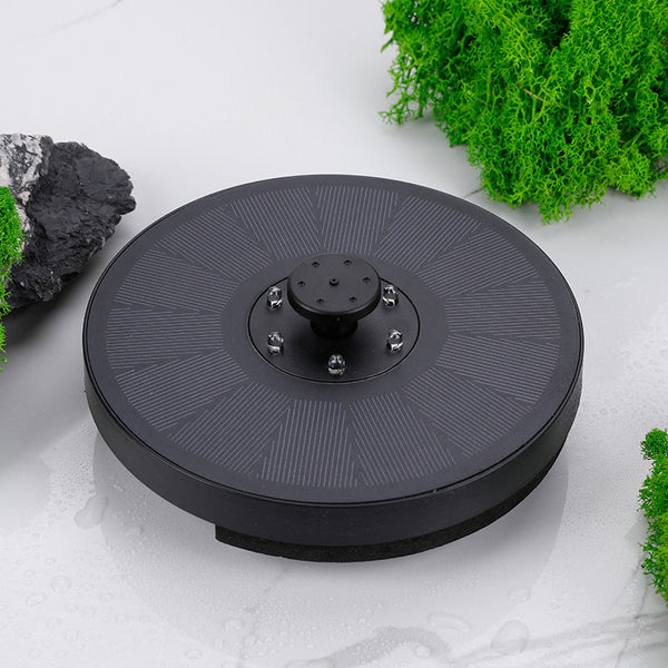 Ponds & Fountain Pumps Solar Fountain Pump With Color Led Light Round Floating Design Eco Friendly
