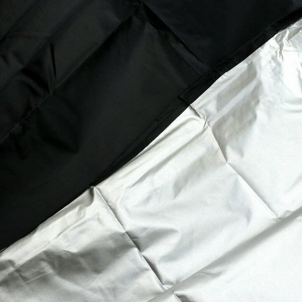 Dustproof Waterproof Black Outdoor Garden Round Table Furniture Cover Outdoor Furniture Covers