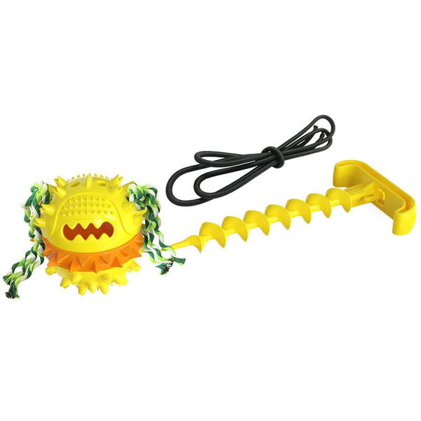 Dog Toys Anti Boredom Fun Dog Ball Toy With Ground Stake