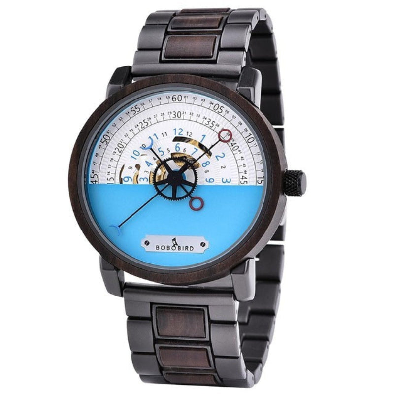Mipgs Watch Automatic Mechanical Men's Hand Mounted Waterproof Christmas Gift Watches