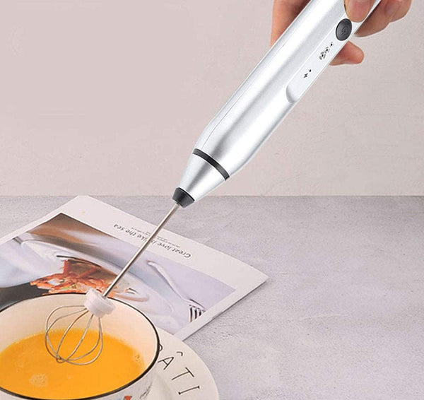 Rechargeable Electric Milk Frother Automatic Kitchen Juice Food Mixer Cream Egg Beater Blender Milk Frothers