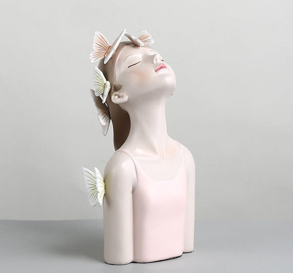 Butterfly Girl Nordic Resin Ornaments Decor Sculptures & Figurines