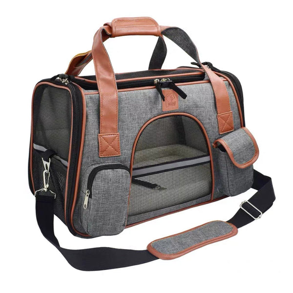 Dog Cat Carrier Travel Breathable Seat Bag Pet Transport