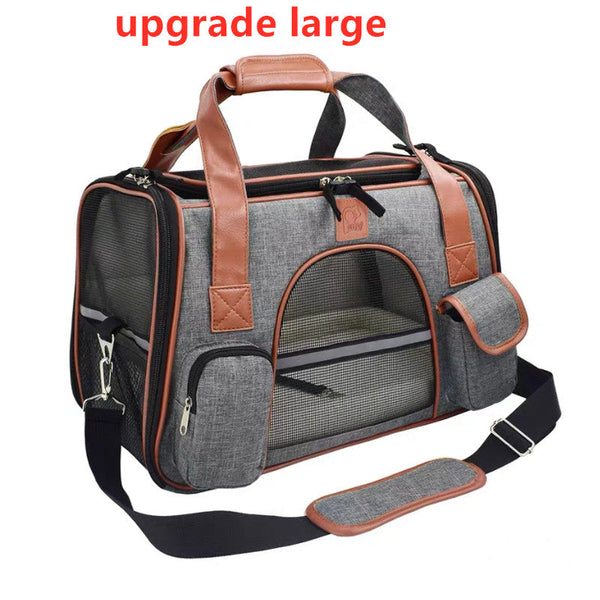 Dog Cat Carrier Travel Breathable Seat Bag Pet Transport