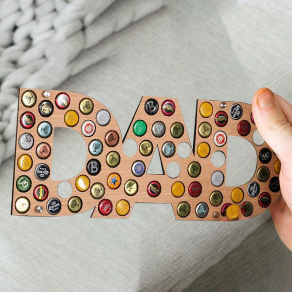 Beer Bottle Cap Collection Bracket Wall Art Decoration Plaques & Signs