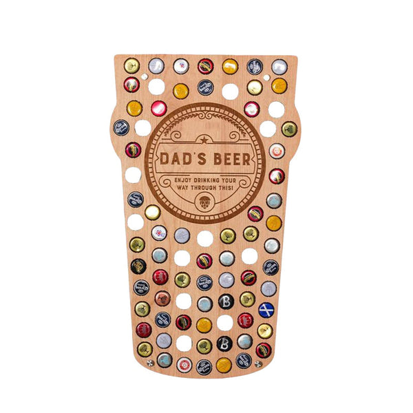 Beer Bottle Cap Collection Bracket Wall Art Decoration Plaques & Signs