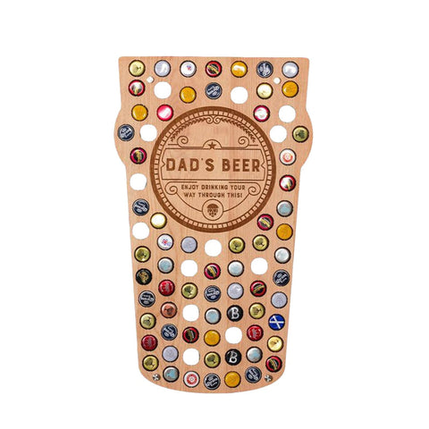 Beer Bottle Cap Collection Bracket Wall Art Decoration Plaques & Signs