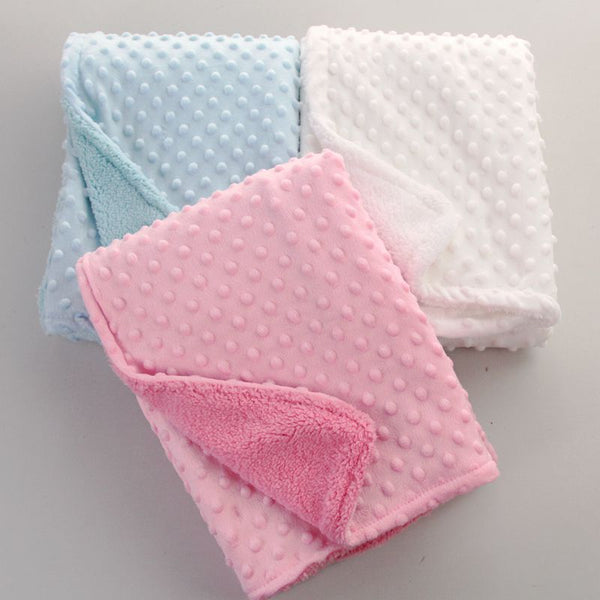 Polka Dot Soft Swaddle Little One Blanket Nursery Blankets & Throws