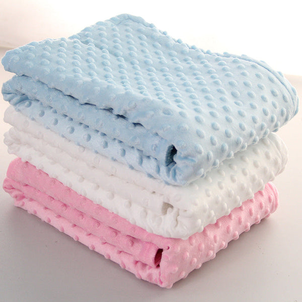 Polka Dot Soft Swaddle Little One Blanket Nursery Blankets & Throws