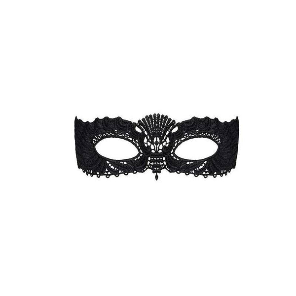 A700 Black Mask With Ribbon Tie Masks