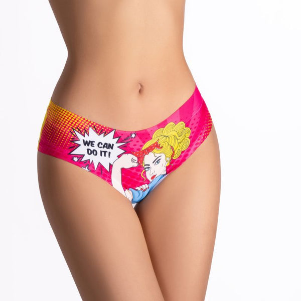 Comics Strong Girl Slip Erotic Panties