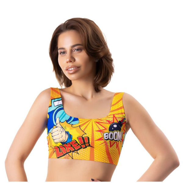 Comics Like Crop Top Women Crop Tees