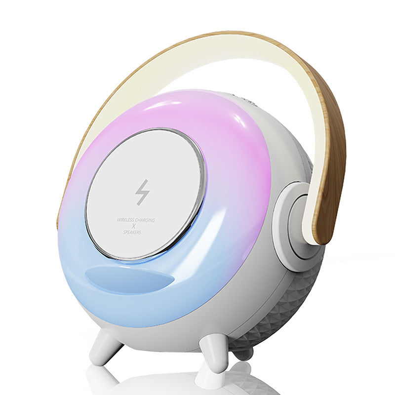 Wireless Charger Bluetooth Portable For Outdoor Use With Alarm Clock Chargers & Cradles