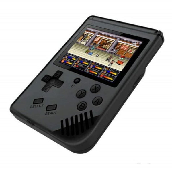 Games Retro Handheld Console Support Tv 2 Player Classic Black