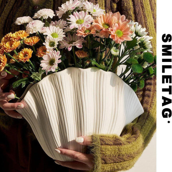 Creative Ceramic Flower Arrangement Vegetarian Fired Vase Home Decoration Vases