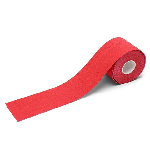16Ft Sports Bandage Anti Allergic Muscle Support Athletic Tape Pain Relief Shin Splints For Shoulder Knees Elbows Red