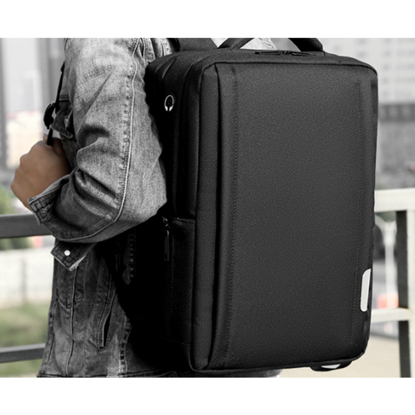 17.3 Inch Waterproof Backpack Laptop Bag Anti Theft School With Usb Charging Hole Password Lock Laptop Cases & Bags