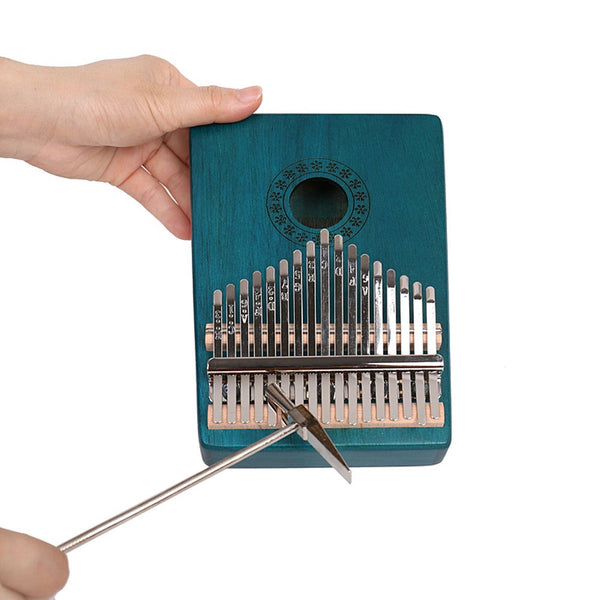 17 Key Kalimba Mahogany Thumb Piano Mbira Natural Mini Keyboard Instrument Gift Kalimbas