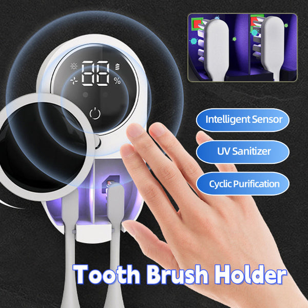 Tooth Brush Holder Sanitizer Uv Toothbrush Portable Sterilizer Tumblers & Toothbrush Holders