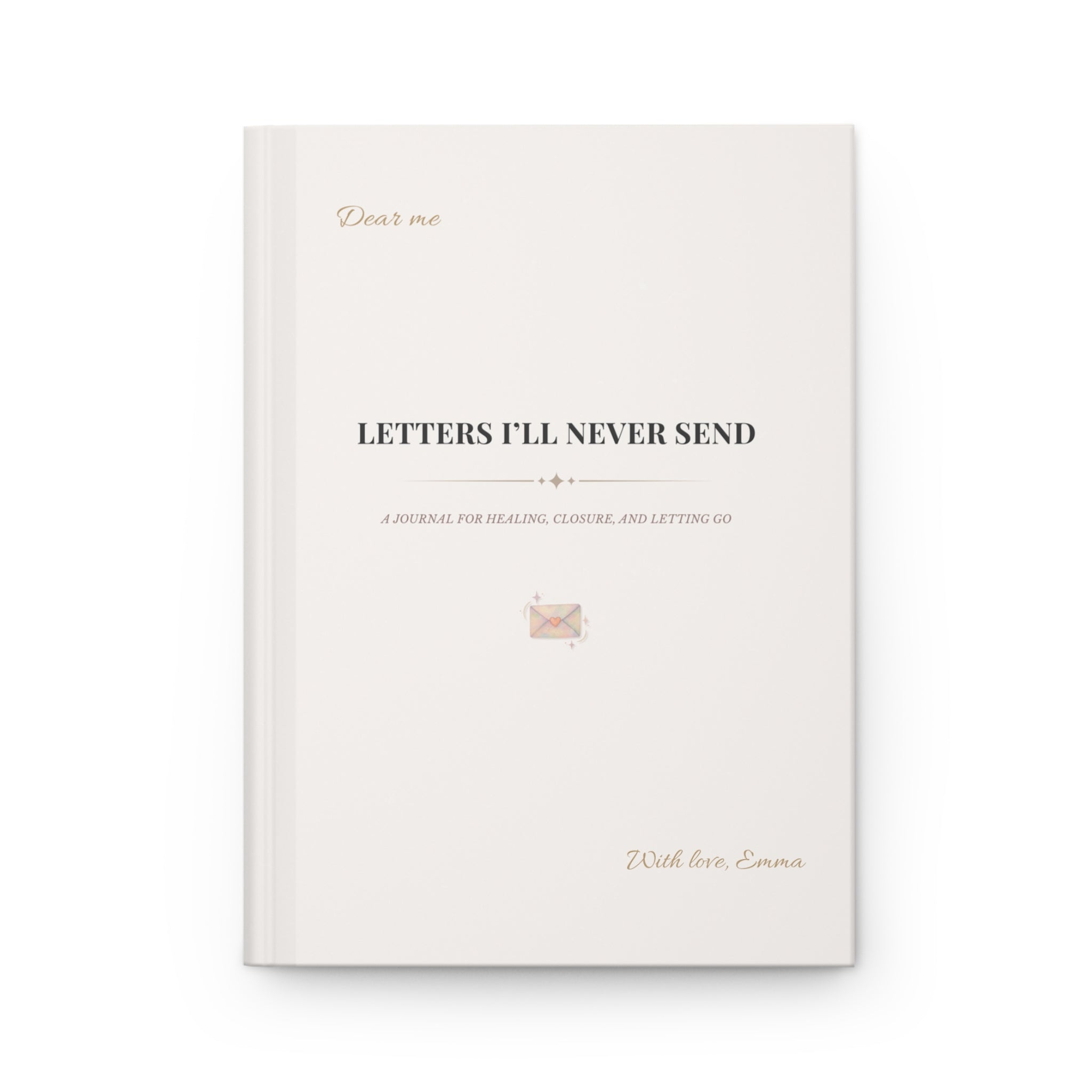 Personalized Therapeutic Writing Journal Letters I'll Never Send Mental Health Diary Self Reflection Notebook Healing Mindfulness Personal Organisers