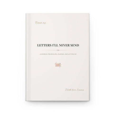 Personalized Therapeutic Writing Journal Letters I'll Never Send Mental Health Diary Self Reflection Notebook Healing Mindfulness Personal Organisers