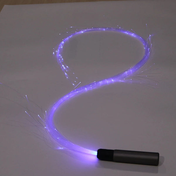 Usb Rechargeable Led Fiber Optic Whips 360 Swivel Optical Multi Color Disco Rgb Dancing Glowing Sparkle Flow String Glow Sticks & Glow Jewellery