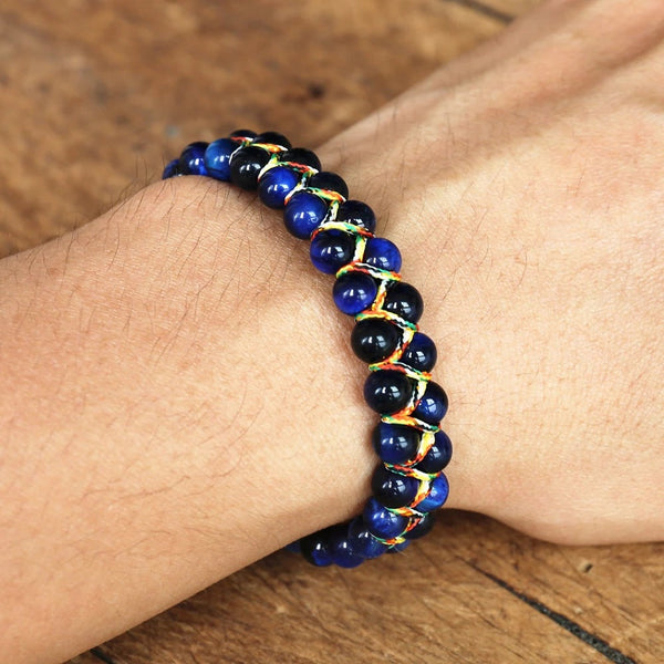 Veile Studios Handwoven Tigereye Bracelet Unisex Employee Benefits Personality Bracelets