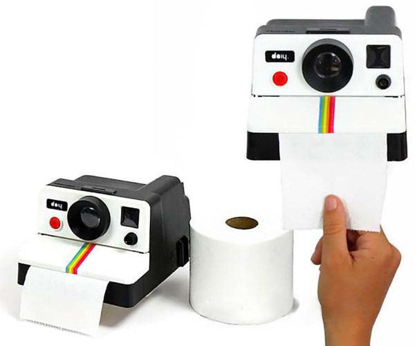 Cute Camera Tissue Holder Toilet Roll Paper Box Drawer Household Tissue Box Covers