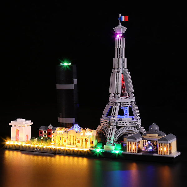 Vonado Lighting Is Compatible With Lego 21044 Building Blocks Skyline Paris City Led Accessories Set Building Toys Sets & Packs