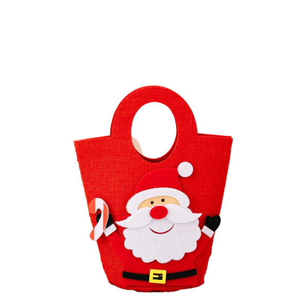 Christmas Decorations Creative Cartoon Carry Bag Santa Claus Gift Children's Candy Apple Seasonal Decorations