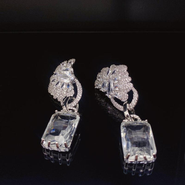 Veile Studios Zircon Precision Micro Inlaid Advanced Colour Matching Versatile Fashion Earrings