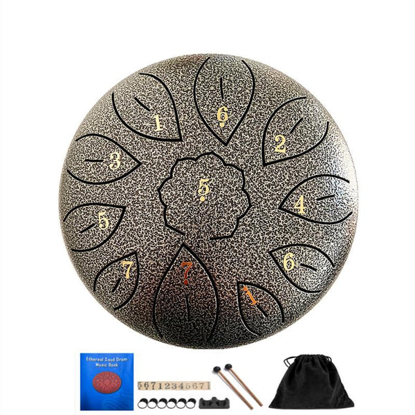 Steel Drums 11 Tone 6 Inch C Steel Tongue Drum Percussion Musical Instruments