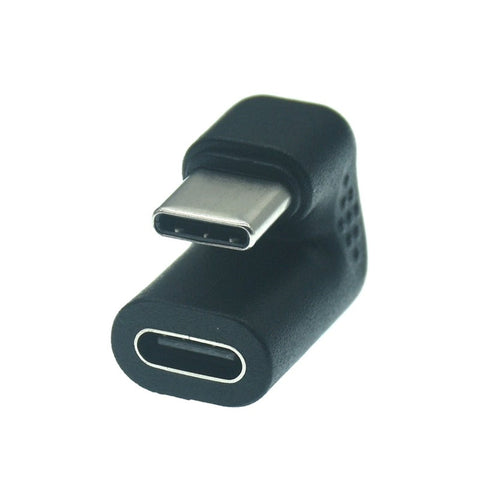 180 Degree Right Angle Usb 3.1 Type C Male To Female Converter Adapter For Smart Phone Samsung S9 S8 Note
