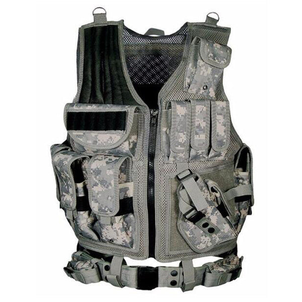 Tactical Vest Military Combat Army Armor Molle Airsoft Plate Carrier Swat Outdoor Fishing Cs Training Vests