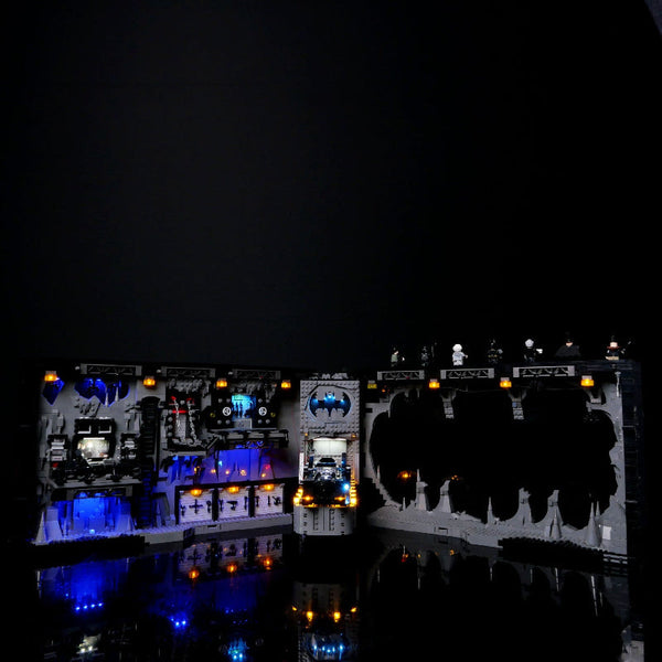 Lp Building Block Lighting Suitable For Lego 76252 Batcave Shadow Box Model Led Remote Control Building Blocks