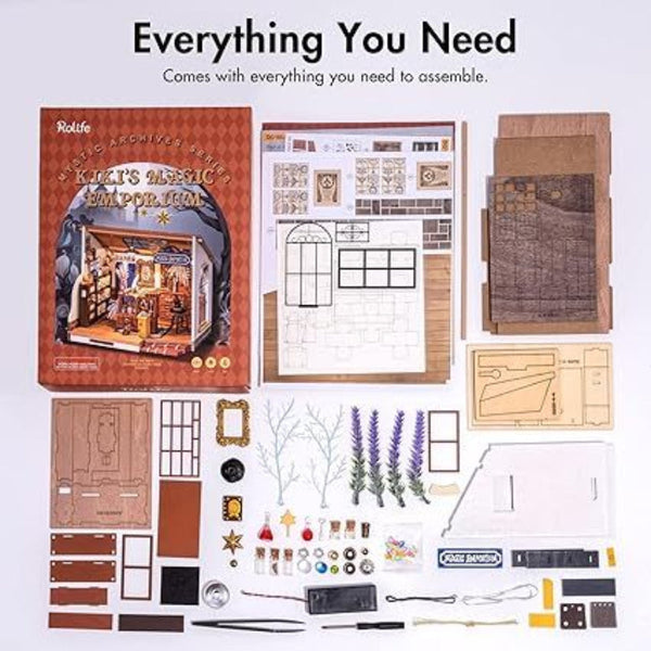 Diy Miniature Dollhouse Mystic Archives Series Diorama Craft Kit Dg155 157 Puzzles