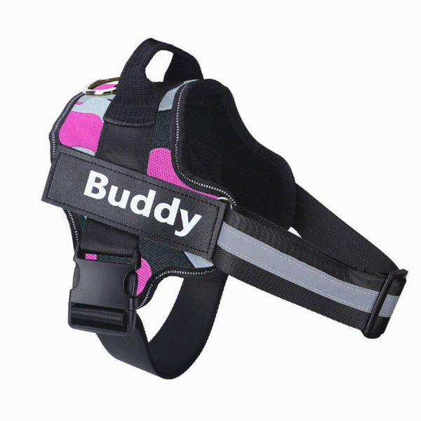 Personalized Dog Reflective 3M No Pull Pet Harness Vest Harnesses