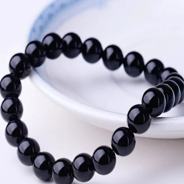 Black Onyx Bracelet For Women Geometric Design In Fashion Jewellery Category Bracelets